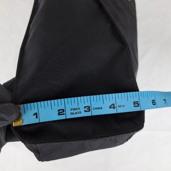 Authentic PRADA Vintage Nylon Tessuto Leather Shoulder Tote Hand Bag Black - Picture 12 of 14